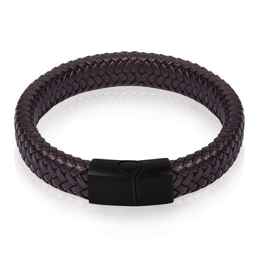 Jewelry Braided Leather Bracelet