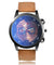 Luxury Blue Glass Watch