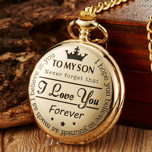 Pocket Watch TO MY SON