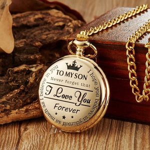 Pocket Watch TO MY SON